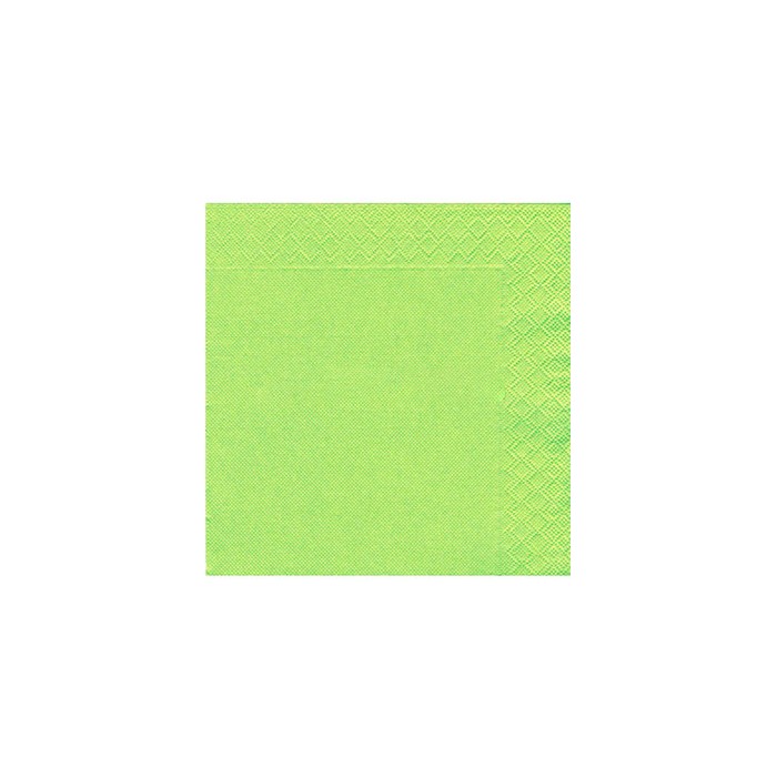 Servilletas verde pistacho 40x40 2 capas |Ducaval envios 2448 horas.