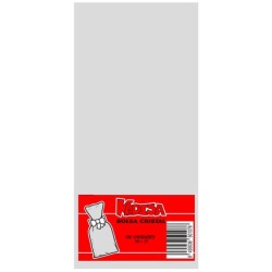 Bolsa 10X25 transparente 100 unidades | Ducaval | Envíos 24/48h