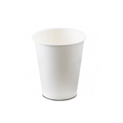 Vaso cartón blanco 250cc. 50ud | Ducaval | Envíos 24/48 horas 