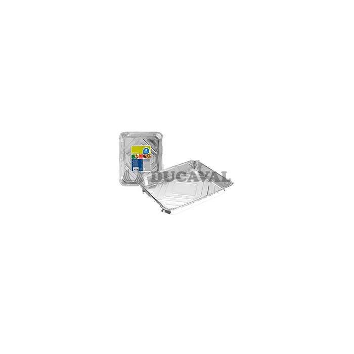 Bandeja rectangular 226x175x38mm (2 unidades)  Disfraces Ducaval