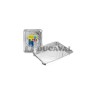 Bandeja rectangular 226x175x38mm (2 unidades)  Disfraces Ducaval