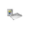 Bandeja rectangular 226x175x38mm (2 unidades)  Disfraces Ducaval