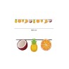 Guirnalda frutas 15pzs 3m