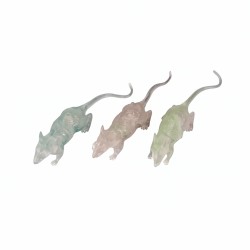 Ratas Fluorescentes 3ud 7cm  | Ducaval | Envíos 24/48 horas