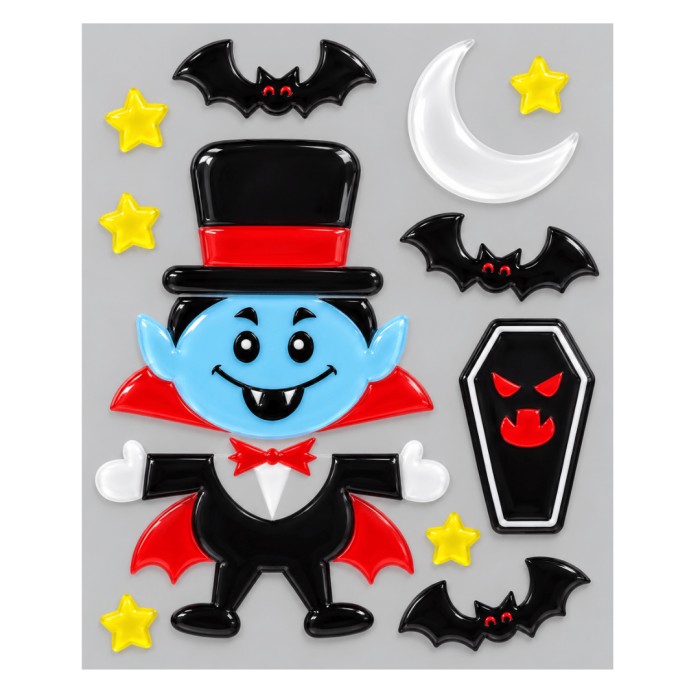 Decoración Gel Vampiro 20x25 Cm | Ducaval | Envíos 24/48 horas 