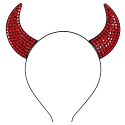Diadema De Diablo Con Cuernos Rojos | Ducaval | Envíos 24/48 horas 