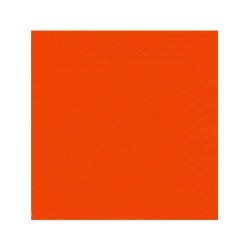 Servilletas naranja 40x40 2 capas