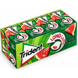 Trident Sandía Long Lasting – Chicles Sin Azúcar 16 Packs | Ducaval |