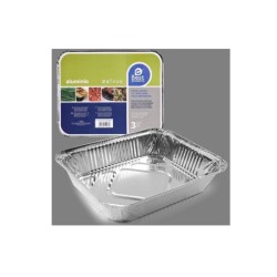 Bandeja aluminio rectangular 4ud |Ducaval | Envios 24/48 horas.