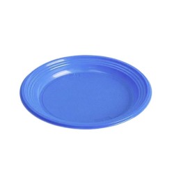 Plato reutilizable llano azul 22 cm 10 und | Ducaval | Envías 24/48 h