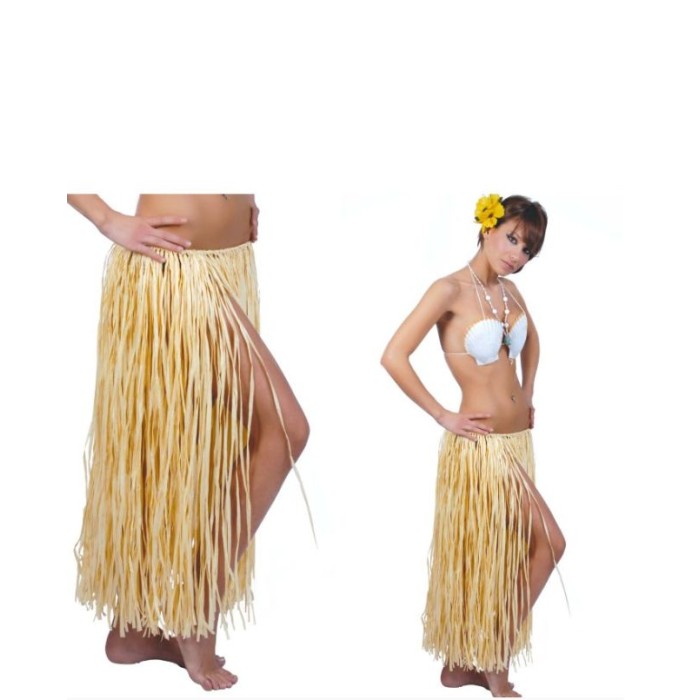 Falda hawaiana paja 70cm | Ducaval | Envías 24/48 horas 