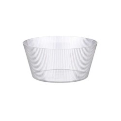 Bol rayas transparente 4 litros | Ducaval | Envías 24/48 horas 