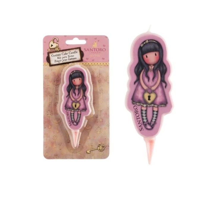 Display vela 2D Gorjuss rosa | Ducaval | Envíos 24/48 horas