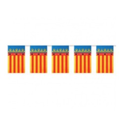 Bandera tela p 20x28 10M Valenciana | Ducaval | Envíos 24/48 horas
