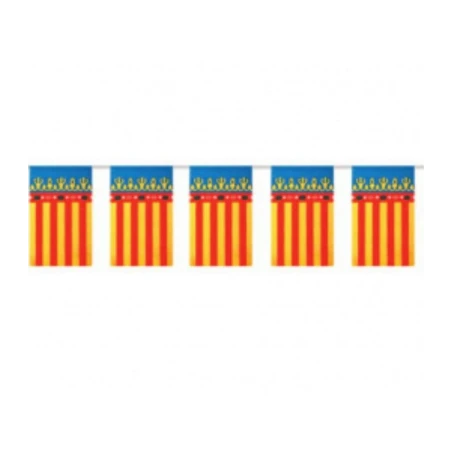 Bandera tela p 20x28 10M Valenciana | Ducaval | Envíos 24/48 horas
