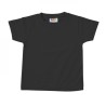 Camiseta premium bebé negra