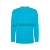 Camiseta turquesa manga larga inf.