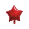 Globo foil estrella satín rojo oscuro 45cm  Disfraces Ducaval
