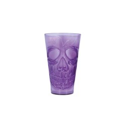 Vaso calavera lila 9x15cm | Ducaval | Envías 24/48 horas 