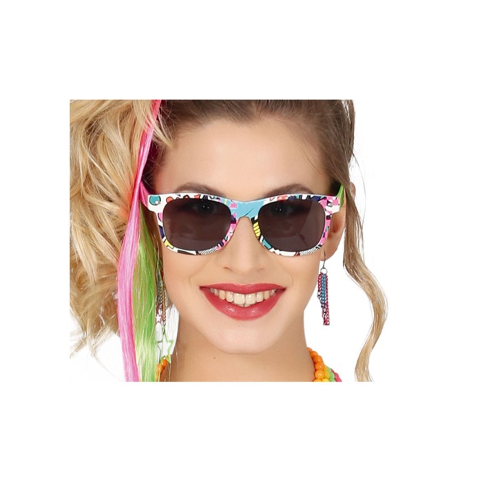 Gafas multicolor años 80s | Ducaval | Envías 24/48 horas 