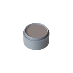 Maquillaje al agua gris oscuro
