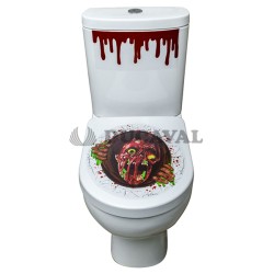 Pegatina Zombie para Retrete  Disfraces Ducaval