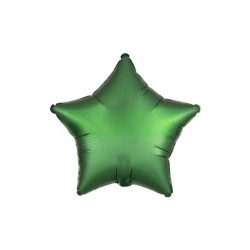 Foil estrella satín luxe esmerald 48cm