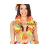 Collar hawaiano multicolor neon