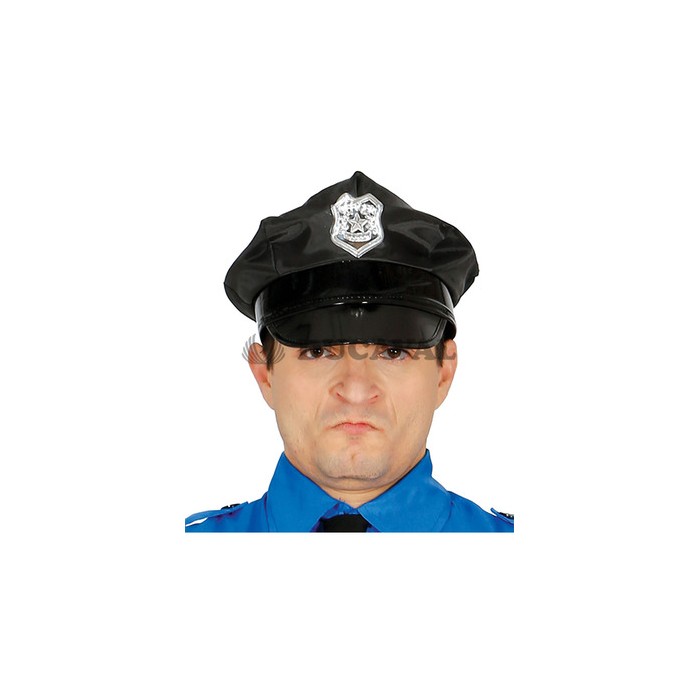 Gorra policía negra