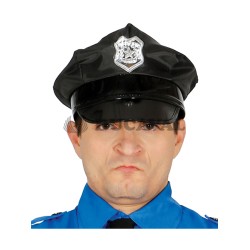 Gorra policía negra