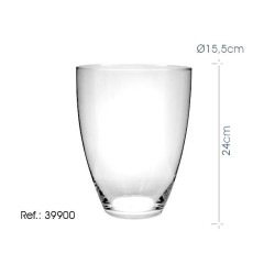 Centro mesa cristal 24cm alto