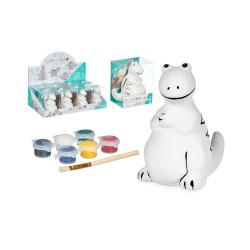 Hucha dinosaurio para pintar | Ducaval | Envíos 24/48 horas