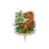 Display vela 2D dinosaurio 7,5cm | Ducaval | Envíos 24/48 horas