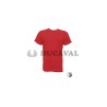 Camiseta premium adulto roja
