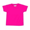 Camiseta premium bebé fucsia