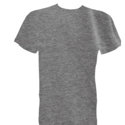 Camiseta premium adulto gris  Disfraces Ducaval