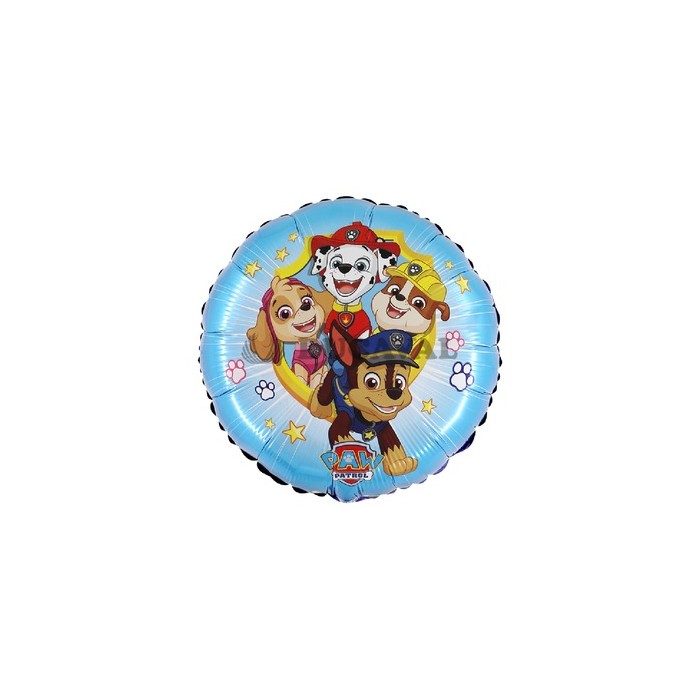 Globo foil patrulla canina 45cm