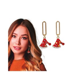 Pendientes metalicos gorritos | Ducaval | Envías 24/48 horas 
