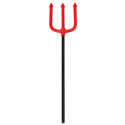 Tridente De Diablo Rojo 51 Cm | Ducaval | Envíos 24/48h