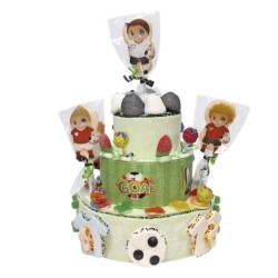 Tarta golosinas de fútbol 800g | Ducaval | Envías 24/48 horas 