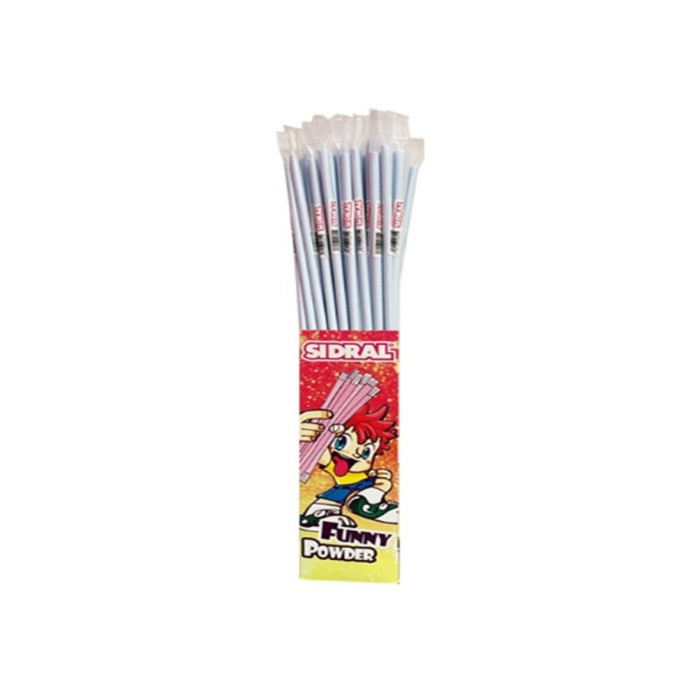 Cañas sidral funny powder azul 80u | Ducaval | Envíos 24/48 horas