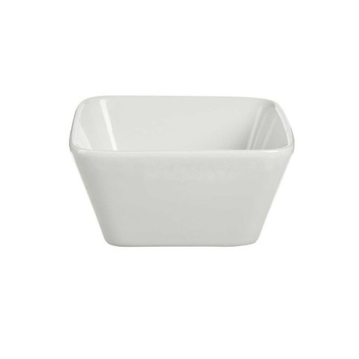 Bol de porcelana blanco cuadrado | Ducaval | Envíos 24/48 horas