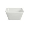 Bol de porcelana blanco cuadrado | Ducaval | Envíos 24/48 horas