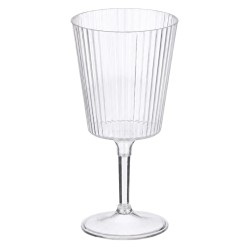 Copa rayas transparente 400ml | Ducaval | Envías 24/48 horas 