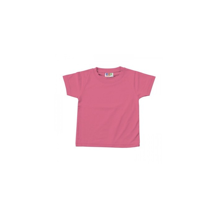 Camiseta premium bebé rosa