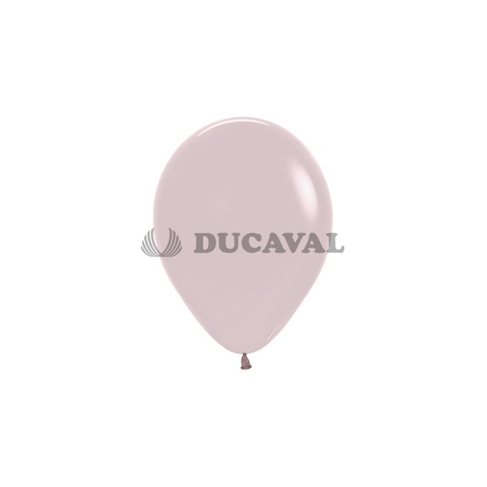 Globos látex pastel dusk rosa palo 30cm 50 unidades. Ducaval envios 2
