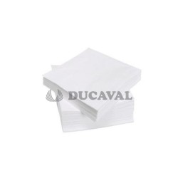 Servilletas blancas 20x20 doble capa 100ud. Ducaval envios 2448 hora