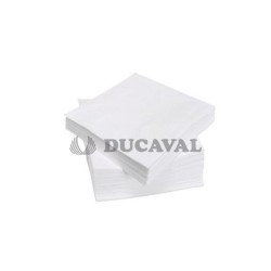 Servilletas blancas 20x20 doble capa 100ud. Ducaval envios 2448 hora