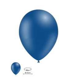 Globos látex azul marino 100ud 25cm | Ducaval | Envío 24/48h