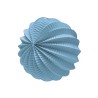 Farol esférico azul claro 22cm